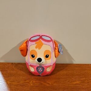 Nickelodeon Paw Patrol Skye Plush with Pink and Orange Accents.